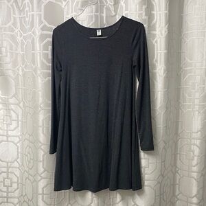 Old navy grey Long Sleeve Dress